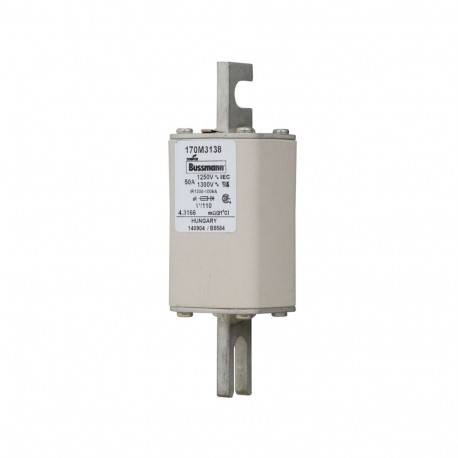 Eaton-moeller FUSE 50A 1250V 1*/110 AR CU EATON ELECTRIC Fuse-link, high speed, 50 A, AC 1250 V, compact size 1, ..