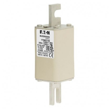 Eaton-moeller FUSE 250A 1250V 1*/110 AR CU EATON ELECTRIC Fuse-link, high speed, 250 A, AC 1250 V, compact size 1..