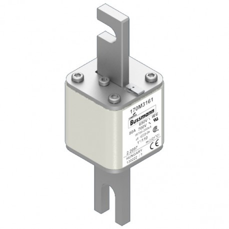 EATON - MOELLER High Speed -  Square Body High Speed Square Body 170M3158 EATON ELECTRIC Fuse-link, high speed, 40 A, AC 690 V, compact size 1, 45 x 4..