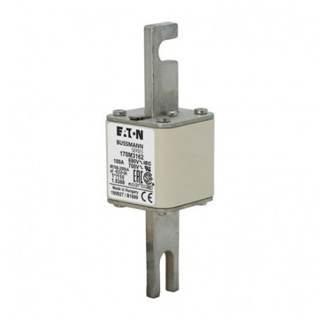 Eaton-moeller FUSE 100A 690V 1*/110 AR UC EATON ELECTRIC Fuse-link, high speed, 100 A, AC 690 V, compact size 1, ..