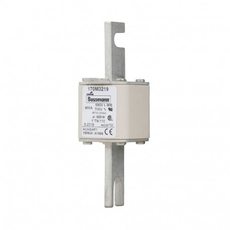 Eaton-moeller FUSE 400A 690V 1*TN/110 AR UC EATON ELECTRIC Fuse-link, high speed, 400 A, AC 690 V, compact DIN 1,..