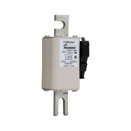 Eaton-moeller FUSE 100A 1250V 1*KN/110 AR CU EATON ELECTRIC Fuse-link, high speed, 100 A, AC 1250 V, compact size..