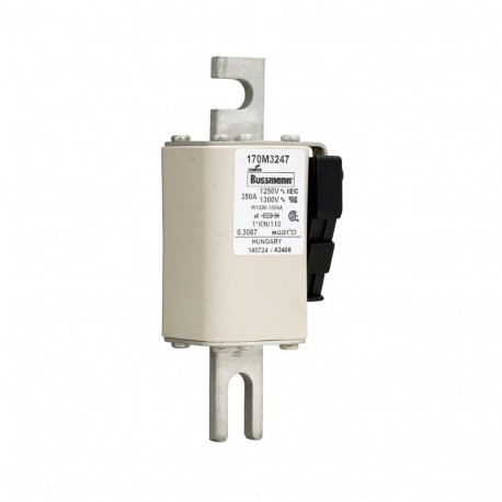 Eaton-moeller FUSE 350A 1250V 1*KN/110 AR CU EATON ELECTRIC Fuse-link, high speed, 350 A, AC 1250 V, compact size..