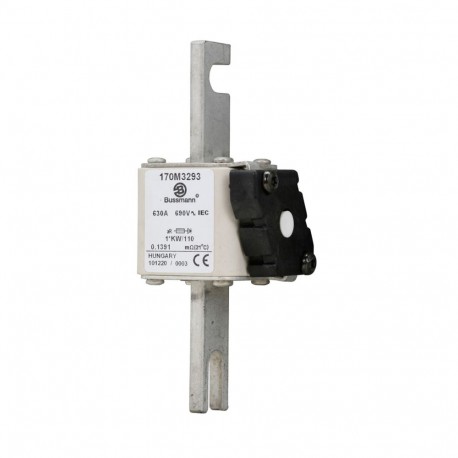Eaton-moeller FUSE 630A 690V 1*KW/110 AR CU EATON ELECTRIC Fuse-link, high speed, 630 A, AC 690 V, compact size 1..