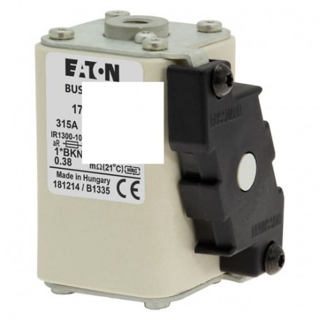 Eaton-moeller FUSE 315A 1250V 1*BKN/75 AR CU EATON ELECTRIC Fuse-link, high speed, 315 A, AC 1250 V, compact size..