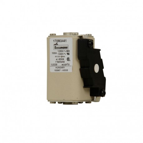 Eaton-moeller FUSE 100A 1250V 1*BKN/80 AR CU EATON ELECTRIC Fuse-link, high speed, 100 A, AC 1250 V, compact size..