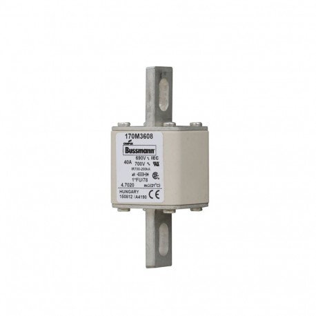 Eaton-moeller FUSE 40A 690V 1*FU/78 AR UC EATON ELECTRIC Fuse-link, high speed, 40 A, AC 690 V, compact size 1, 4..