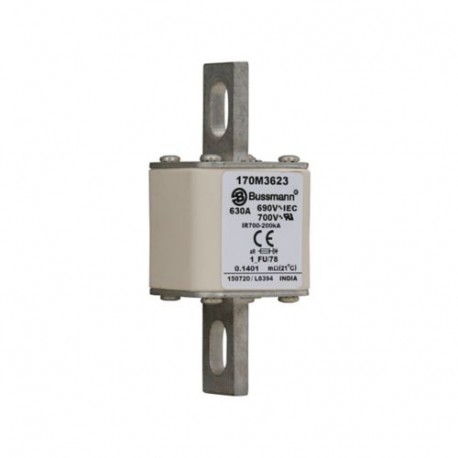 Eaton-moeller FUSE 630A 690V 1*FU/78 AR UC EATON ELECTRIC Fuse-link, high speed, 630 A, AC 690 V, compact size 1,..