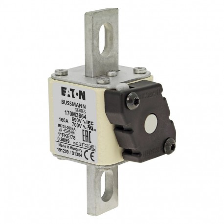 Eaton-moeller FUSE 160A 690V 1*FKE/78 AR UC EATON ELECTRIC Fuse-link, high speed, 160 A, AC 690 V, compact size 1..
