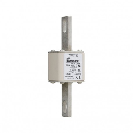 Eaton-moeller FUSE 550A 690V 1*FU/115 AR UC EATON ELECTRIC Fuse-link, high speed, 550 A, AC 690 V, compact size 1..