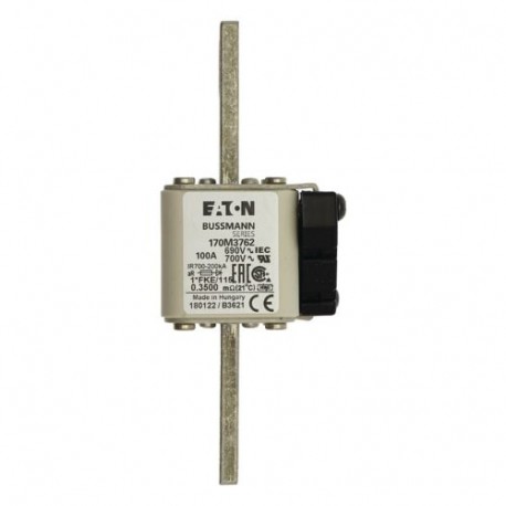 Eaton-moeller FUSE 100A 690V 1*FKE/115 AR UC EATON ELECTRIC Fuse-link, high speed, 100 A, AC 690 V, compact size ..