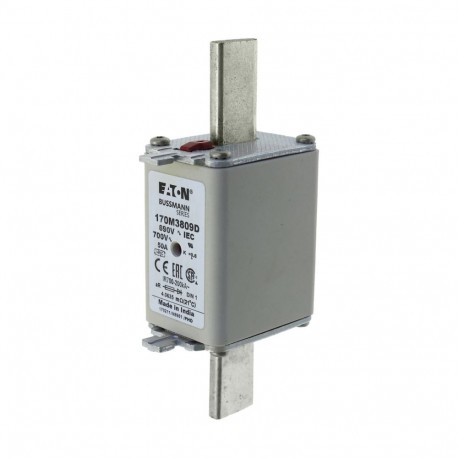 Eaton-moeller FUSE 50A 690V aR DIN 1 HSDNH EATON ELECTRIC Fuse-link, high speed, 50 A, AC 1000 V, DIN 00, aR, DI..