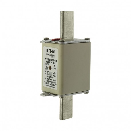 Eaton-moeller FUSE 80A 690V aR DIN 1 HSDNH EATON ELECTRIC Fuse-link, high speed, 80 A, AC 690 V, DIN 000, 21 x 4..