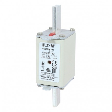 Eaton-moeller FUSE 350A 690V aR DIN 1 HSDNH EATON ELECTRIC Fuse-link, high speed, 350 A, AC 690 V, compact DIN 1..