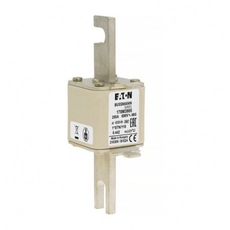 Eaton-moeller FUSE 250A 690V 1*STN/110 AR EATON ELECTRIC Fuse-link, high speed, 250 A, AC 690 V, compact size 1, ..