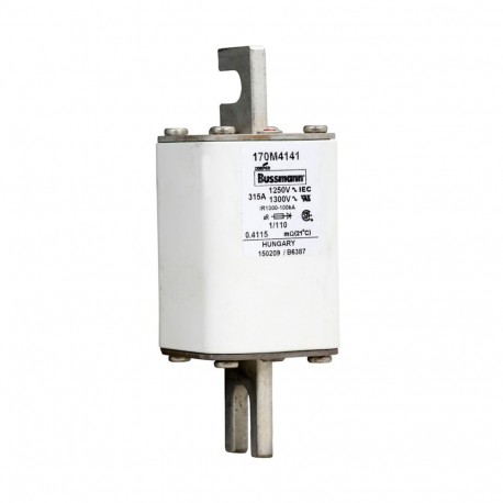 Eaton-moeller FUSE 315A 1250V 1/110 AR CU EATON ELECTRIC Fuse-link, high speed, 315 A, AC 1250 V, size 1, 53 x 66..