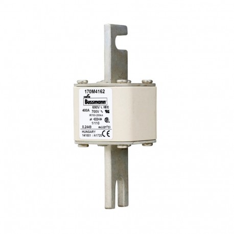 Eaton-moeller FUSE 400A 690V 1/110 AR UC EATON ELECTRIC Fuse-link, high speed, 400 A, AC 690 V, DIN 1, 53 x 66 x ..