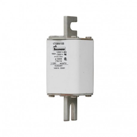 Eaton-moeller FUSE 160A 1250V 1TN/110 AR CU EATON ELECTRIC Fuse-link, high speed, 160 A, AC 1250 V, size 1, 53 x ..