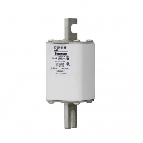 Eaton-moeller FUSE 500A 1250V 1TN/110 AR CU EATON ELECTRIC Fuse-link, high speed, 500 A, AC 1250 V, size 1, 53 x ..