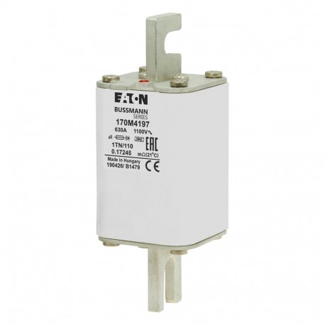 Eaton-moeller FUSE 630A 1100V 1TN/110 AR EATON ELECTRIC Fuse-link, high speed, 630 A, AC 1100 V, size 1, 53 x 66 ..