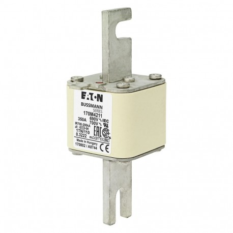 Eaton-moeller FUSE 350A 690V 1TN/110 AR UC EATON ELECTRIC Fuse-link, high speed, 350 A, AC 690 V, DIN 1, 53 x 66 ..