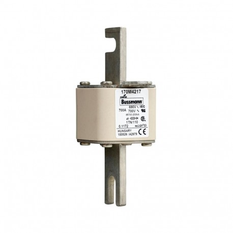 Eaton-moeller FUSE 700A 690V 1TN/110 AR UC EATON ELECTRIC Fuse-link, high speed, 700 A, AC 690 V, DIN 1, 53 x 66 ..