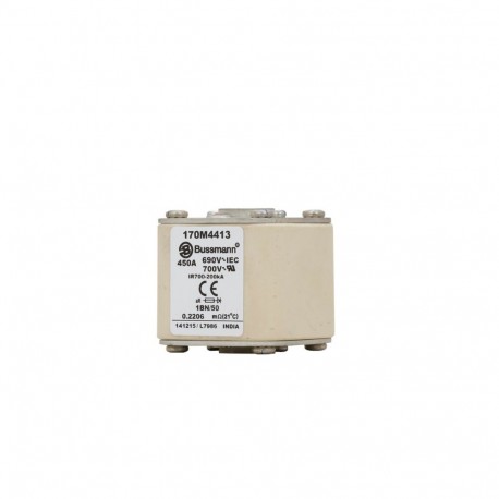 Eaton-moeller FUSE 450A 690V 1BN/50 AR UC EATON ELECTRIC Fuse-link, high speed, 450 A, AC 690 V, size 1, 53 x 69 ..