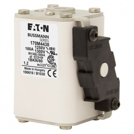 Eaton-moeller FUSE 160A 1250V 1BKN/80 AR CU EATON ELECTRIC FUSE 160A 1250V 1BKN/80 AR CU