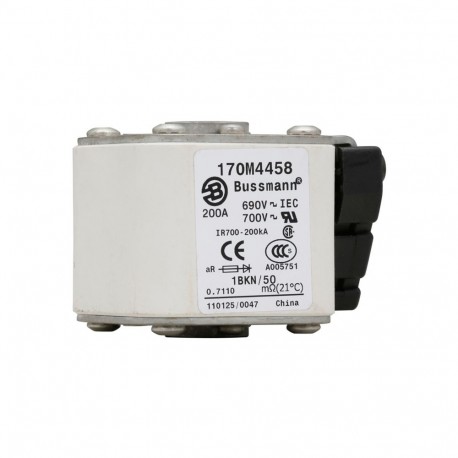 Eaton-moeller FUSE 200A 690V 1BKN/50 AR UC EATON ELECTRIC Fuse-link, high speed, 200 A, AC 690 V, size 1, aR, IEC..