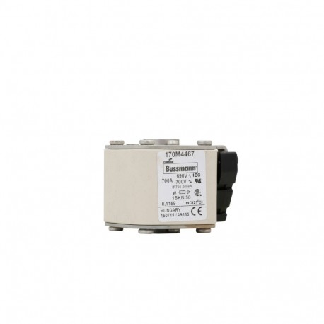 Eaton-moeller FUSE 700A 690V 1BKN/50 AR UC EATON ELECTRIC Fuse-link, high speed, 700 A, AC 690 V, size 1, 53 x 69..