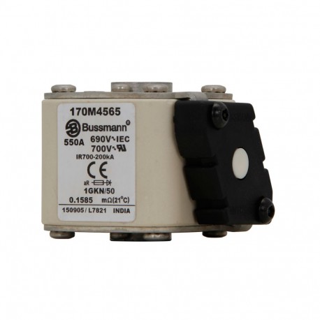 Eaton-moeller FUSE 550A 690V 1GKN/50 AR UC EATON ELECTRIC Fuse-link, high speed, 550 A, AC 690 V, size 1, 53 x 69..