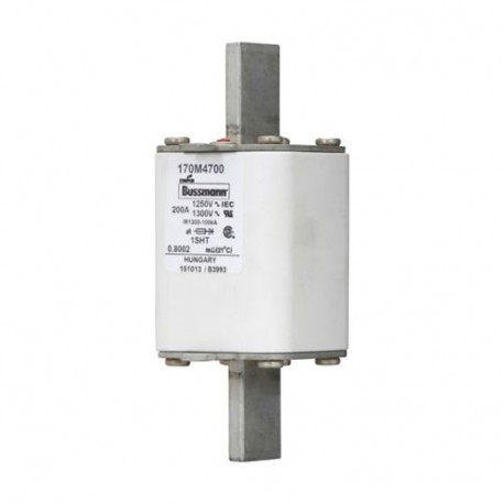 Eaton-moeller FUSE 200A 1250V 1SHT AR CU EATON ELECTRIC cartridge fuse, ultra fast, 200 A, AC 1250 V, size 1, 53 ..