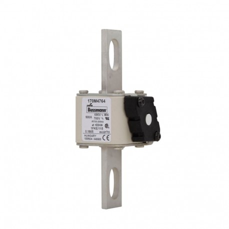 Eaton-moeller FUSE 500A 690V 1FKE/115 AR UC EATON ELECTRIC Fuse-link, high speed, 500 A, AC 690 V, size 1, 53 x 6..