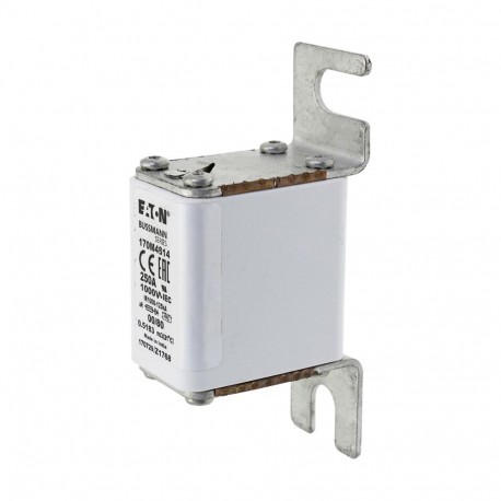 Eaton-moeller FUSE 250A 1000V 00/80 AR EATON ELECTRIC Fuse-link, high speed, 250 A, AC 1000 V, DIN 00, aR, DIN, I..
