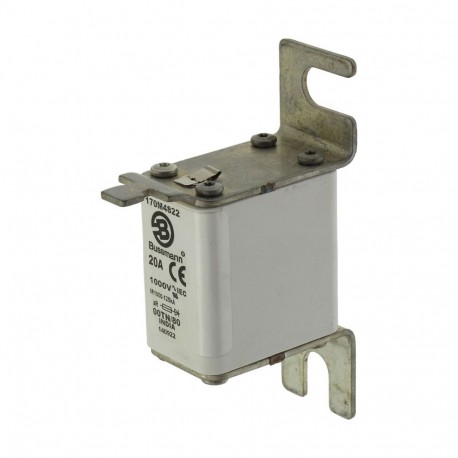 Eaton-moeller FUSE 20A 1000V 00TN/80 AR EATON ELECTRIC Fuse-link, high speed, 20 A, AC 1000 V, size 00, 30 x 47 x..