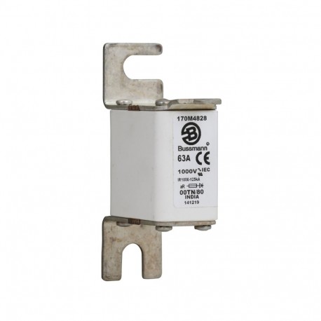 Eaton-moeller FUSE 63A 1000V 00TN/80 AR EATON ELECTRIC Fuse-link, high speed, 63 A, AC 1000 V, size 00, 30 x 47 x..