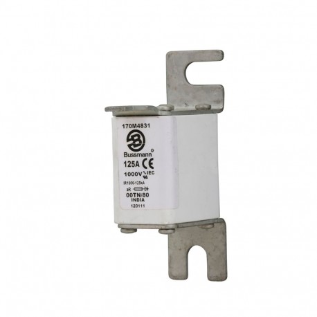 Eaton-moeller FUSE 125A 1000V 00TN/80 AR EATON ELECTRIC Fuse-link, high speed, 125 A, AC 1000 V, size 00, 30 x 47..
