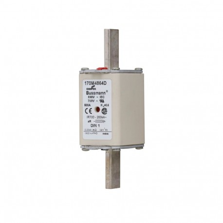 Eaton-moeller FUSE 500A 690V aR DIN 1 HSDNH EATON ELECTRIC Fuse-link, high speed, 500 A, AC 690 V, compact DIN 1..