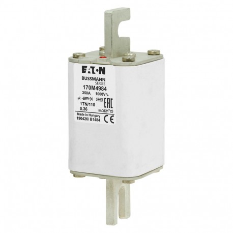 Eaton-moeller FUSE 350A 1000V 1TN/110 AR EATON ELECTRIC Fuse-link, high speed, 350 A, AC 1000 V, DIN 1, 51 x 69 x..