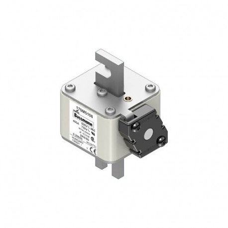 Eaton-moeller FUSE 400A 690V 2KN/80 AR EATON ELECTRIC Fuse-link, high speed, 400 A, AC 690 V, size 2, 59 x 77 x 1..