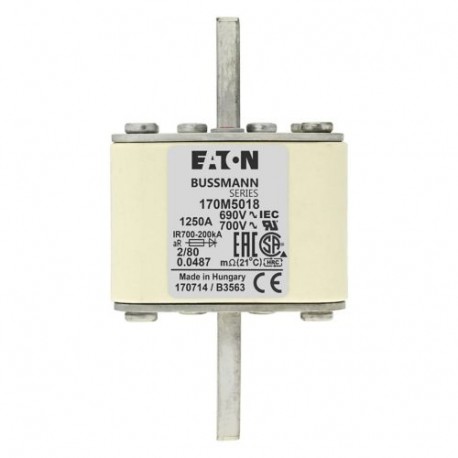 Eaton-moeller FUSE 500A 690V 2KN/80 AR EATON ELECTRIC FUSE 500A 690V 2KN/80 AR