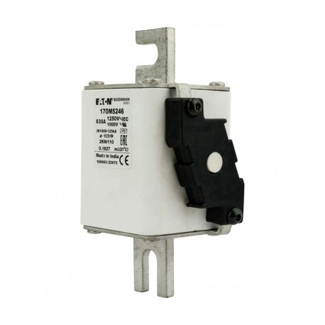 Eaton-moeller FUSE 630A 1250V 2KN/110 AR CU EATON ELECTRIC Fuse-link, high speed, 630 A, AC 1250 V, size 2, 61 x ..