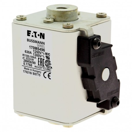 Eaton-moeller FUSE 700A 1250V 2BKN/90 AR CU EATON ELECTRIC Fuse-link, high speed, 700 A, AC 1250 V, size 2, 61 x ..