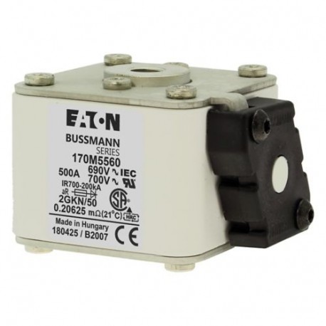 Eaton-moeller FUSE 500A 690V 2GKN/50 AR UC EATON ELECTRIC FUSE 500A 690V 2GKN/50 AR UC