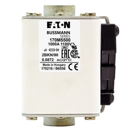 Eaton-moeller FUSE 250A 1250V 2GKN/75 AR CU EATON ELECTRIC FUSE 250A 1250V 2GKN/75 AR CU