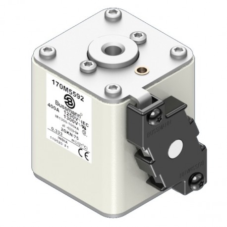 Eaton-moeller FUSE 400A 1250V 2GKN/75 AR CU EATON ELECTRIC Fuse-link, high speed, 400 A, AC 1250 V, size 2, 61 x ..