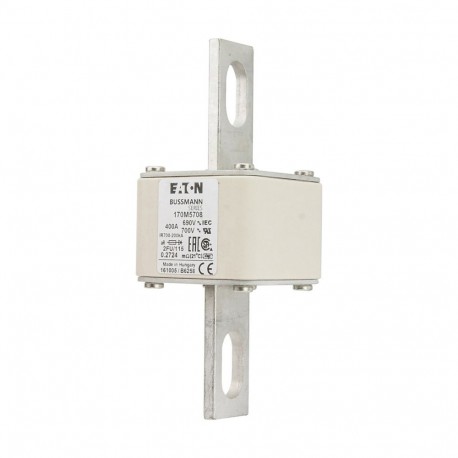 Eaton-moeller FUSE 400A 690V 2FU/115 AR UC EATON ELECTRIC Fuse-link, high speed, 400 A, AC 690 V, size 2, 61 x 77..