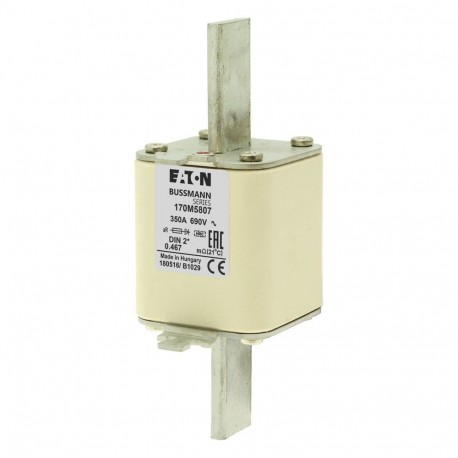 Eaton-moeller FUSE 350A 690V DIN 2* AR EATON ELECTRIC Fuse-link, high speed, 350 A, AC 690 V, DIN 000, 21 x 40 x ..