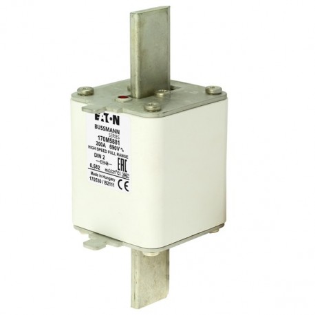 Eaton-moeller FUSE 200A 690V DIN 2 GR EATON ELECTRIC cartridge fuse, ultra fast, 200 A, AC 690 V, DIN 2, 60 x 74 ..