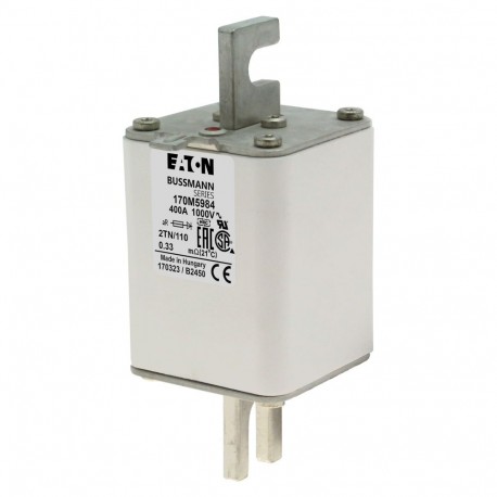 Eaton-moeller FUSE 400A 1000V 2TN/110 AR UR EATON ELECTRIC Fuse-link, high speed, 400 A, AC 1000 V, DIN 2, 59 x 7..